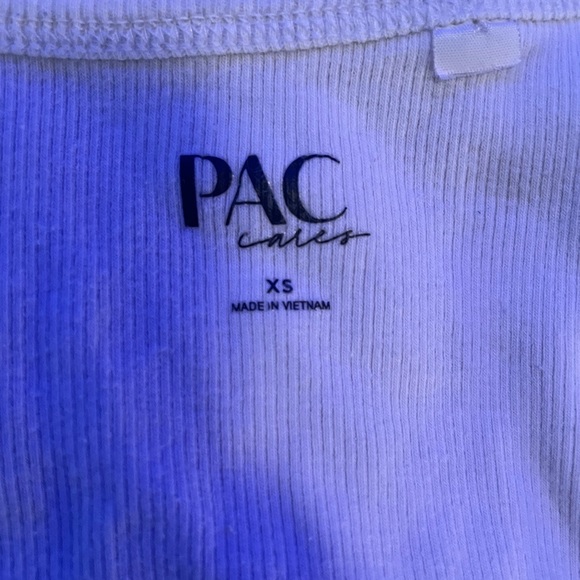 PAC cares cropped tank - Picture 2 of 2